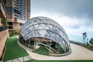 Το κτήριο όπου στεγάζεται  το διαμέρισμα