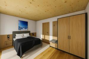 Ένα ή περισσότερα κρεβάτια σε δωμάτιο στο BERGBLICK Penthouse - Opening December 2025