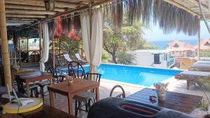 Πισίνα στο ή κοντά στο Villa Naylamp Loft 1 playa Pocitas +25 φωτογραφίες