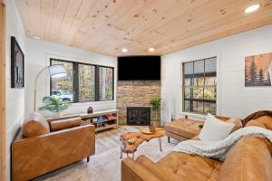 Posezení v ubytování Cliffview Lotus