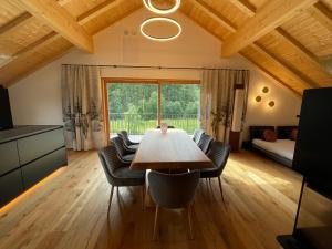 Posezení v ubytování Villa Anita Chalets