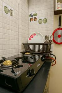 Kuchyň nebo kuchyňský kout v ubytování Casa61 Homestay