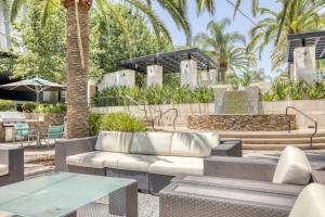 Zahrada ubytování Blueground Burbank pool nr Burbank Town Center LAX-1381