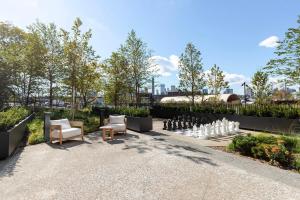 Zahrada ubytování Blueground Southside doorman nr Brooklyn Bridge NYC-2132