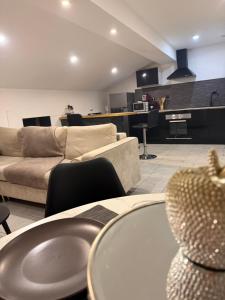 Χώρος καθιστικού στο Cosy Room Trèbes