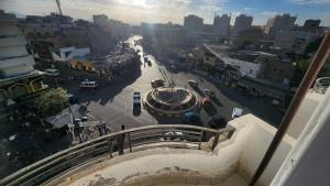 a view of a city with a street and buildings at Shapon Hotel - Hurghada in Hurghada