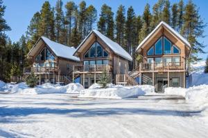 Charming Mountain Cabin for a Family Getaway near Lake McDonald, Montana v zimě