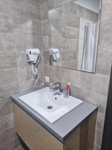 Koupelna v ubytování Casa Teodorei + 26 fotografií