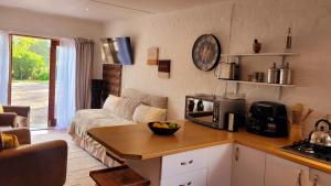 Η κουζίνα ή μικρή κουζίνα στο The Hops Inn