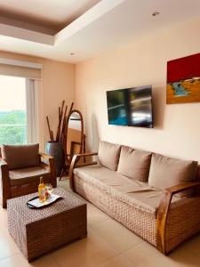 Χώρος καθιστικού στο Lakeview Granada Hotel Boutique