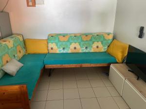 Posezení v ubytování résidence Pòm kajou