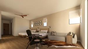 Гостиная зона в Scottsdale Golf Retreat at Troon North