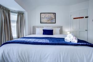 Voodi või voodid majutusasutuse Spacious 4-Bed House in Welling - Free parking toas