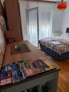 Postel nebo postele na pokoji v ubytování Dunja Doboj