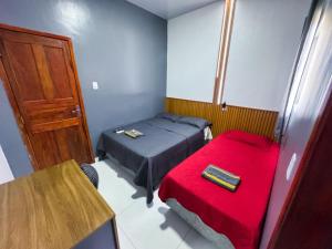 Ένα ή περισσότερα κρεβάτια σε δωμάτιο στο Santa Clara - Hotel