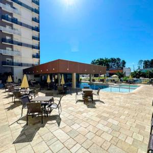 Πισίνα στο ή κοντά στο Spazzio com acesso ao Acqua Park - Cn Heloisa