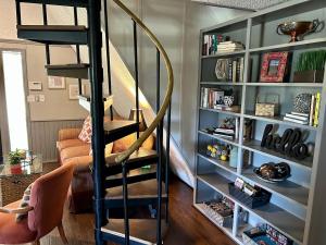 Knihovna v prázdninového domu