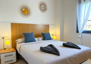 Postel nebo postele na pokoji v ubytování Apartamentos Varadero on the beach + 204 fotografií