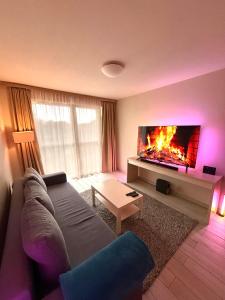 Et tv og/eller underholdning på Apartament ISCHGL Czarna Góra Resort