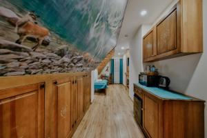 O bucătărie sau chicinetă la Willa Góralski Styl