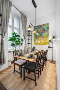 Posezení v ubytování Loftly Kottbusser Damm 68 - Parkplatz - Self Check In - 300 Mbits