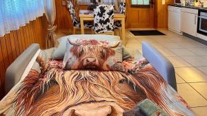 Kuchyň nebo kuchyňský kout v ubytování Gemütliche 2-Zimmer Wohnung mir Bergblick + 11 fotografií