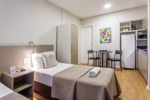 Kuchyň nebo kuchyňský kout v ubytování Injoy Lofts & Studios Ipanema + 44 fotografií