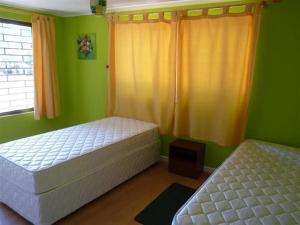 Ένα ή περισσότερα κρεβάτια σε δωμάτιο στο Eco Casita