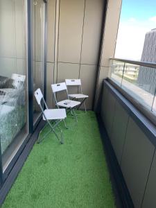 Rõdu või terrass majutusasutuses The Penthouse suite with balcony