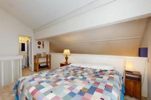 a bedroom with a large bed in a room at Hidden Valley 30 D in Mammoth Lakes +37 photos