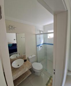 Koupelna v ubytování Apartamentos Vida Mansa + 31 fotografií