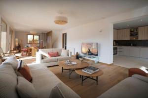 Posezení v ubytování Chalet Biola Vu - OVO Network