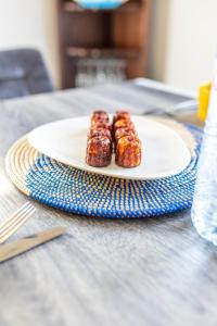 Jídlo v prázdninového domu nebo okolí