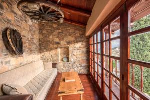 Χώρος καθιστικού στο Ferienhaus In Mavrikiano Mit Privatem Pool