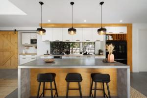 Kuchyň nebo kuchyňský kout v ubytování Limoncello - Oceanstays