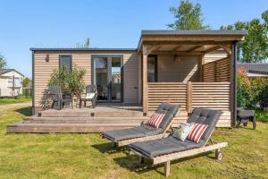 Κήπος έξω από το Camping Papillon Kinrooi - La Casetta