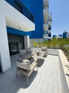 Μπαλκόνι ή βεράντα στο Luxury apartments in Ayla