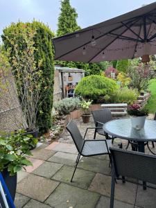 Κήπος έξω από το Ferienhaus Auf der Drossel