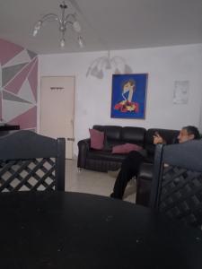 Posezení v ubytování Bellamaracay