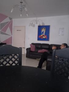 Posezení v ubytování Bellamaracay