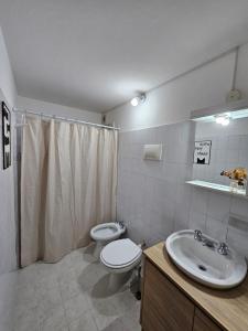 Koupelna v ubytování Luminoso departamento