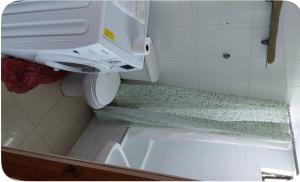 Koupelna v ubytování Centrico a pasos de la playa