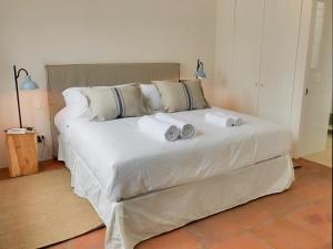 Ένα ή περισσότερα κρεβάτια σε δωμάτιο στο Casapueblo Rent Cachagua CP 32