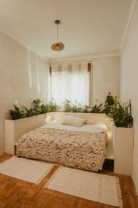 Ένα ή περισσότερα κρεβάτια σε δωμάτιο στο Casa Alma