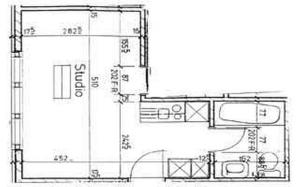 a floor plan of a small house with drawings at Glyssen 22 Schwanden in Kienholz