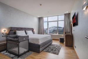 Ένα ή περισσότερα κρεβάτια σε δωμάτιο στο Luxury Suite Hilton City Center Residence 5 STARS Tangier +17 φωτογραφίες
