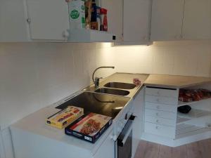 Η κουζίνα ή μικρή κουζίνα στο HAL112-Hishult-Hoegaholma-42