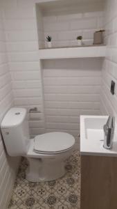 Koupelna v ubytování La casita