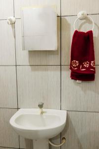 Koupelna v ubytování Casa Ybirá de Alter do Chão