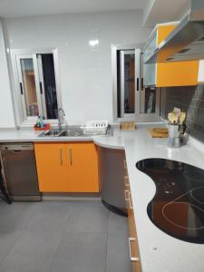 Køkken eller tekøkken på Apartamento Nido del Tajo